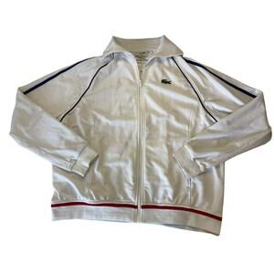 NWT Lacoste X Andy Roddick Tennis Full Zip Track Jacket Size 9 4XL NEW RARE